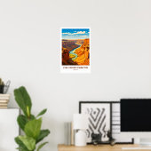 Fish River Canyon Namibia Travel Print Poster (Heimbüro)