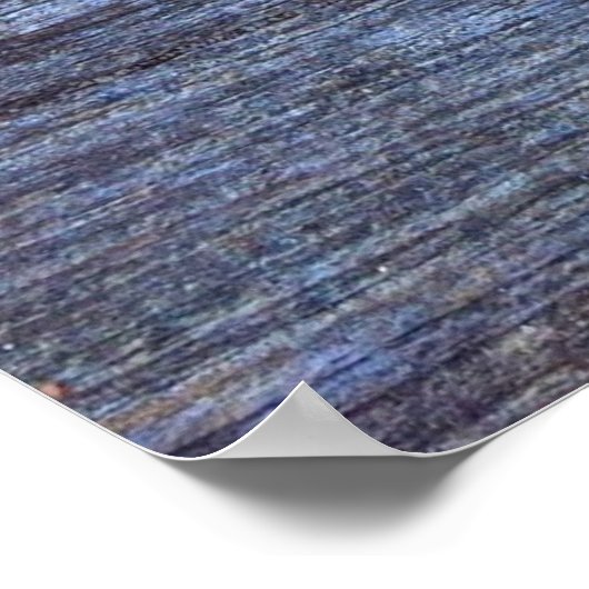 Fish Rock Art Poster (Ecke)