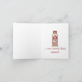 Fish Sauce Pop Art Karte (Innenseite)