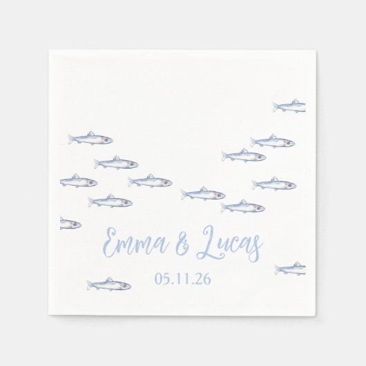 fish serviette (Vorderseite)