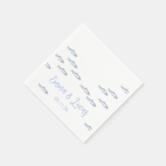 fish serviette (Ecke)