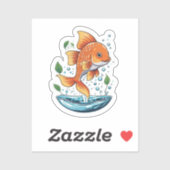 Fish Sticker (Blatt)