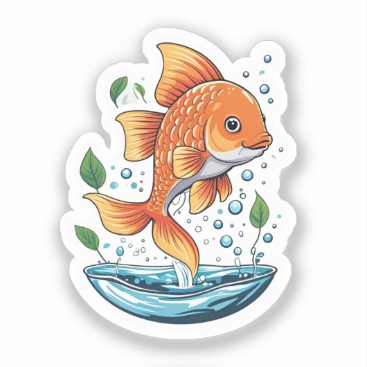 Fish Sticker (Vorderseite)