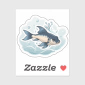 Fish Sticker (Blatt)