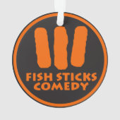 Fish Sticks Comedy Weihnachtsdekoration Ornament (Rückseite)