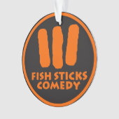Fish Sticks Comedy Weihnachtsdekoration Ornament (Vorderseite)