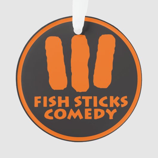Fish Sticks Comedy Weihnachtsdekoration Ornament (Vorderseite)