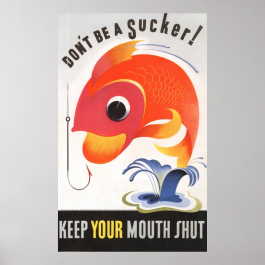 Fish Sucker Poster (Vorne)