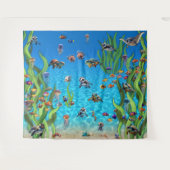 Fish Tank 1 Foto Hintergrund Wandteppiche (Vorderseite (Horizontal))