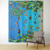 Fish Tank 1 Foto Hintergrund Wandteppiche (Beispiel)