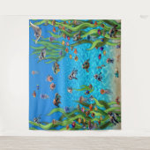 Fish Tank 1 Foto Hintergrund Wandteppiche (Vorderseite)