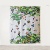 Fish Tank 2 Foto Hintergrund Wandteppiche (Vorderseite)