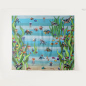 Fish Tank 3 Foto Hintergrund Wandteppiche (Vorderseite (Horizontal))