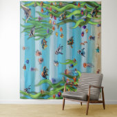 Fish Tank 3 Foto Hintergrund Wandteppiche (Beispiel)