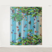 Fish Tank 3 Foto Hintergrund Wandteppiche (Vorderseite)