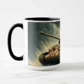 "Fish Tank Commander" Coffee Tasse (Links)