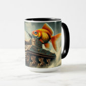 "Fish Tank Commander" Coffee Tasse (VorderseiteRechts)