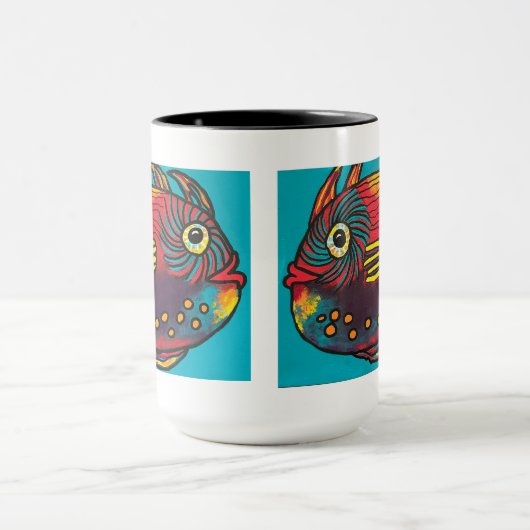Fish Twin Tasse (Zentrum)