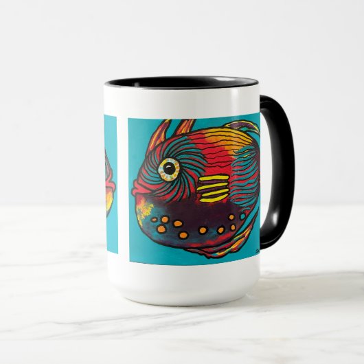 Fish Twin Tasse (VorderseiteRechts)