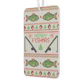 Fish Ugly Christmas Sweater Autolufterfrischer (Links)