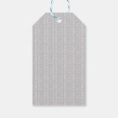 Fish Ugly Christmas Sweater Geschenkanhänger (Rückseite)