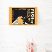 Fish-und-Chips-Café-Restaurant-Geschäft Banner (InSitu)