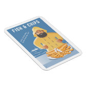Fish und Chips Magnet (Rechte Seite)