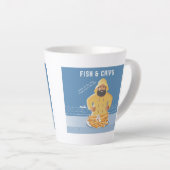 Fish und Chips Milchtasse (Rechte Ecke)