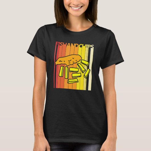 Fish und Chips T-Shirt (Vorderseite)