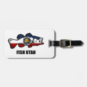 Fish Utah Gepäckanhänger (Vorderseite horizontal)