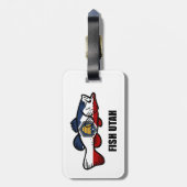 Fish Utah Gepäckanhänger (Rückseite vertikal)