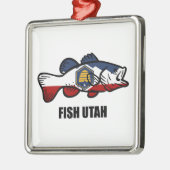 Fish Utah Ornament Aus Metall (Links)