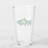 Fish Washington Staat Trout Glas (Rückseite)