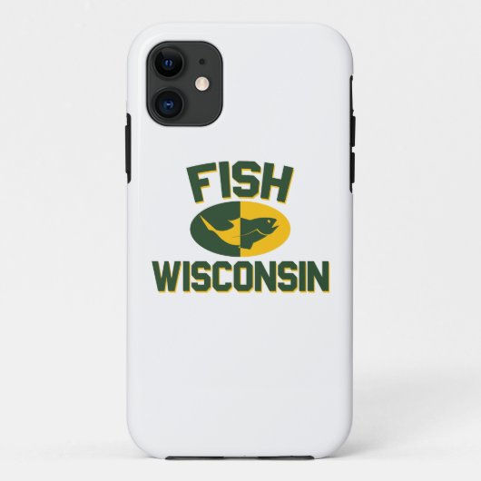 Fish Wisconsin Case-Mate iPhone Hülle (Rückseite)