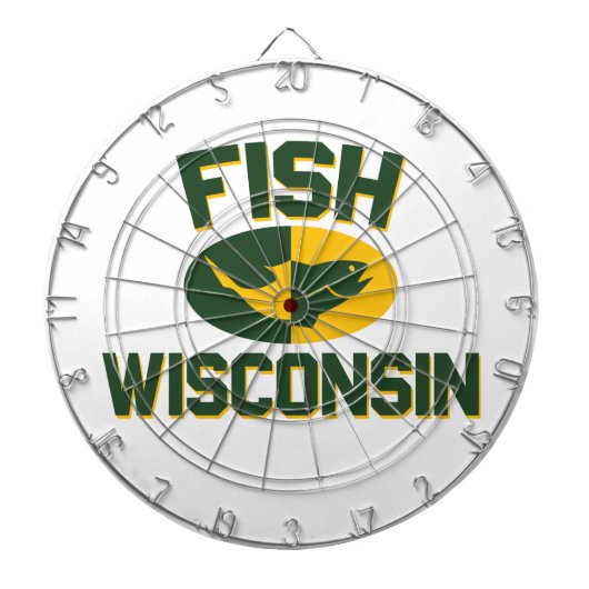 Fish Wisconsin Dartscheibe (vorne)