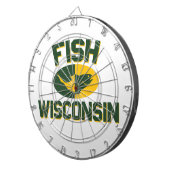 Fish Wisconsin Dartscheibe (Vorderseite rechts)