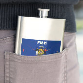 Fish Wisconsin Flachmann (Beispiel)