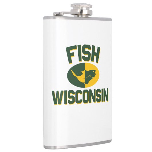 Fish Wisconsin Flachmann (Rechts)