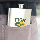 Fish Wisconsin Flachmann (Beispiel)