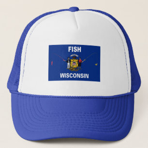 Fish Wisconsin Truckerkappe