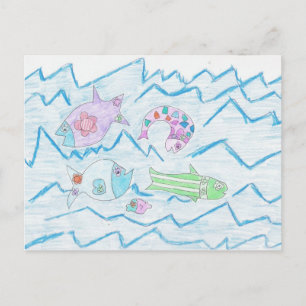 Fish Wish Postkarte