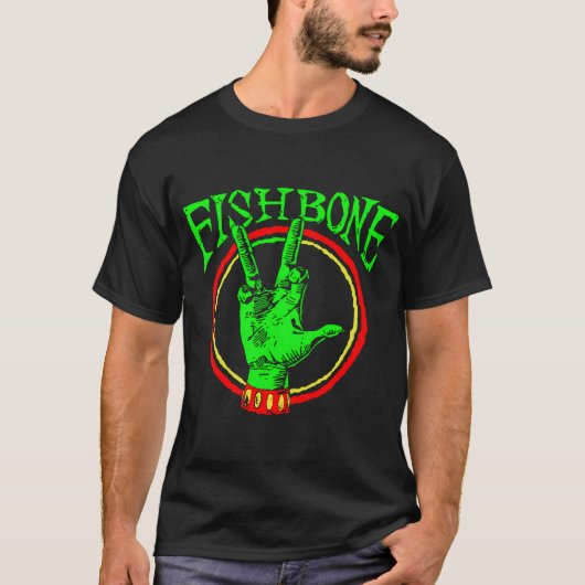Fishbone Band T-Shirt (Vorderseite)