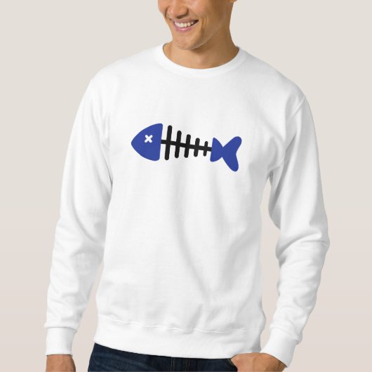 Fishbone-Fische Sweatshirt (Vorderseite)