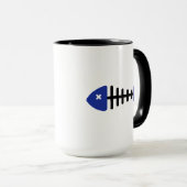 Fishbone-Fische Tasse (VorderseiteRechts)