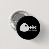 FishBone-Knopf Button (Vorne & Hinten)