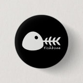 FishBone-Knopf Button (Vorderseite)