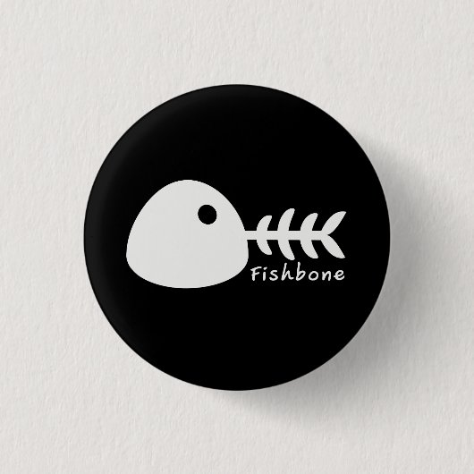 FishBone-Knopf Button (Vorderseite)