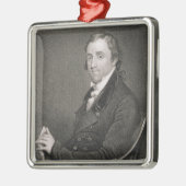 Fisher Ames, graviert von John Francis Eugene Prud Silbernes Ornament (Links)