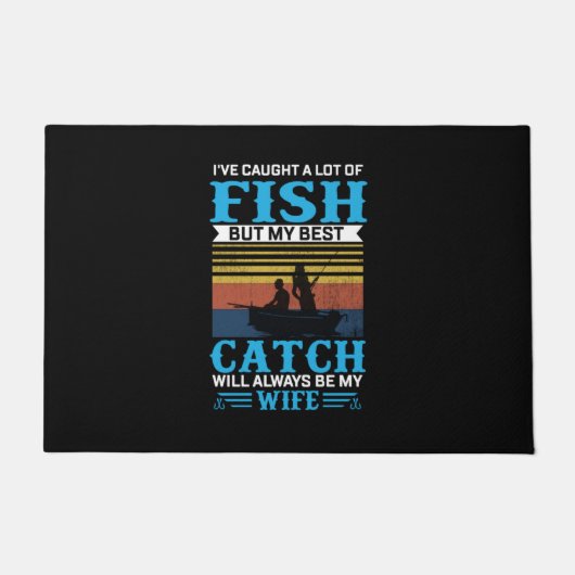 Fisher Art eine Menge Fisch Fußmatte (Vorderseite)
