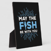 Fisher Geschenk kann die Fische bei dir sein Fotoplatte (Seite)